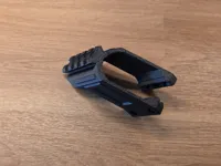 With Picatinny rail
