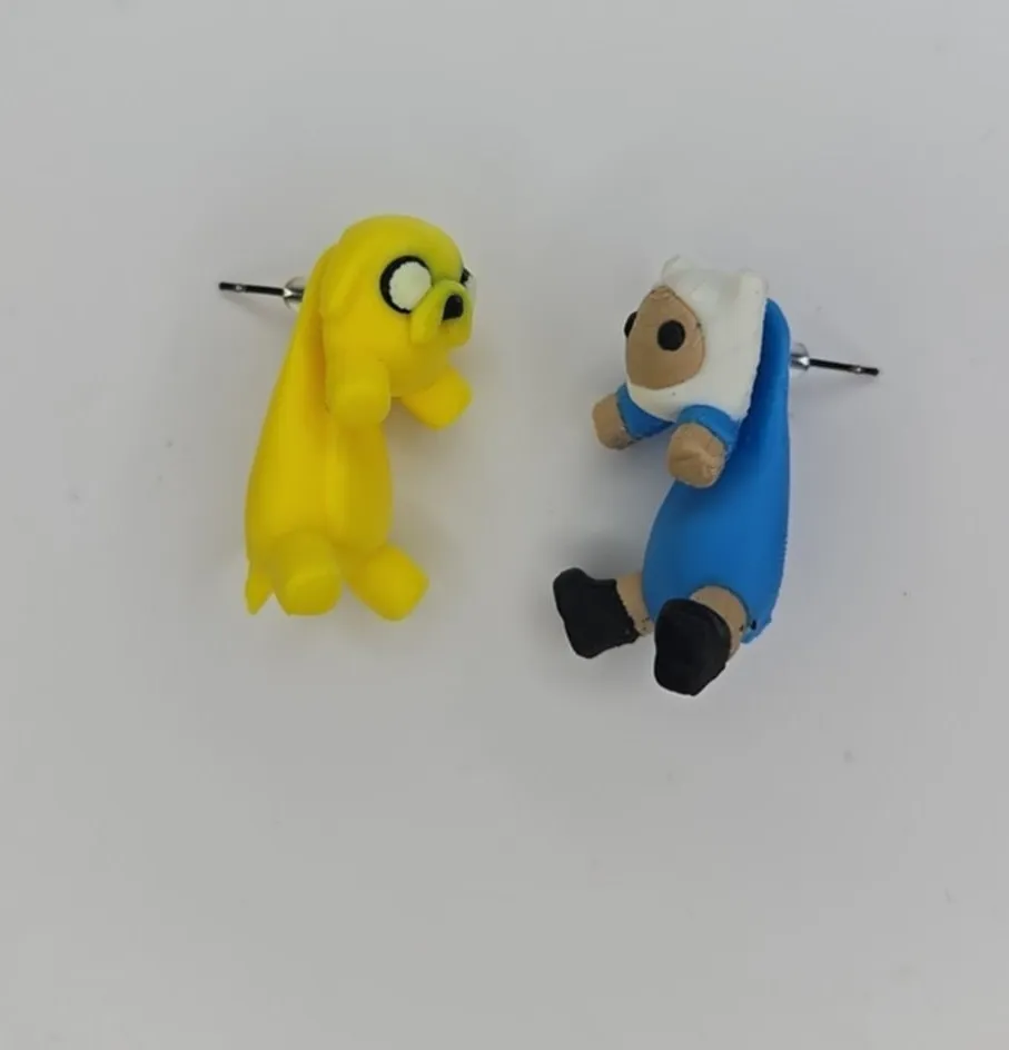 Finn the Human Hanger Earring – Adventure Time view 2