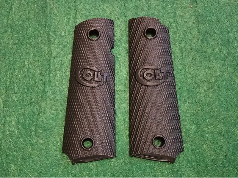 Plaquettes Colt 1911 UMAREX - Quadrillage / Logo