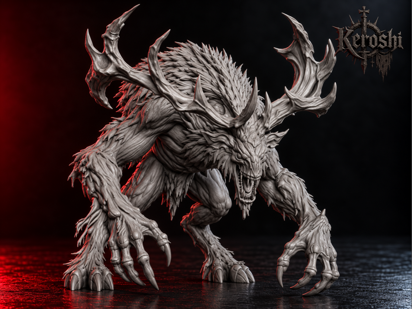 Forrest Fiend Mother 50mm - 3D printed Creatures, in stock in India