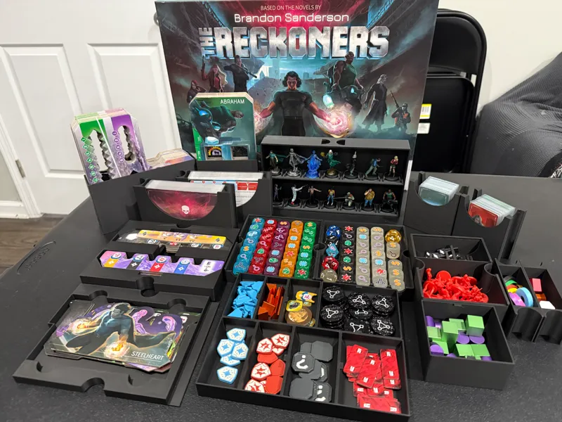 Reckoners Board Game Insert