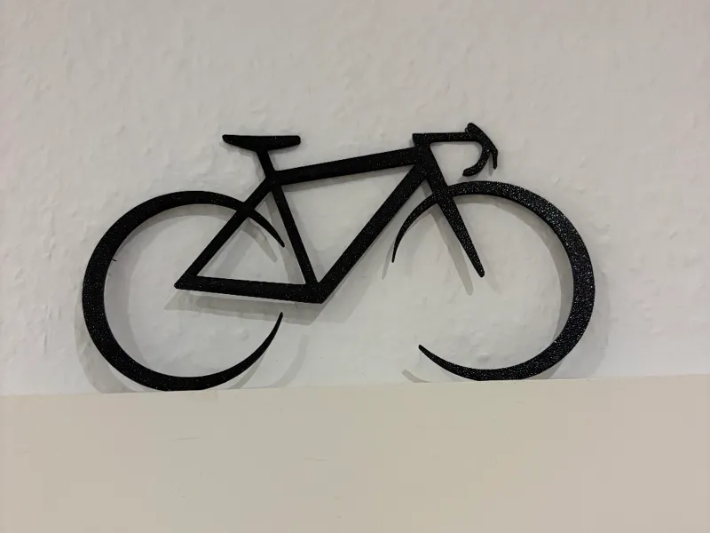 Rennrad Wanddeko - Größe anpassbar - Deko
