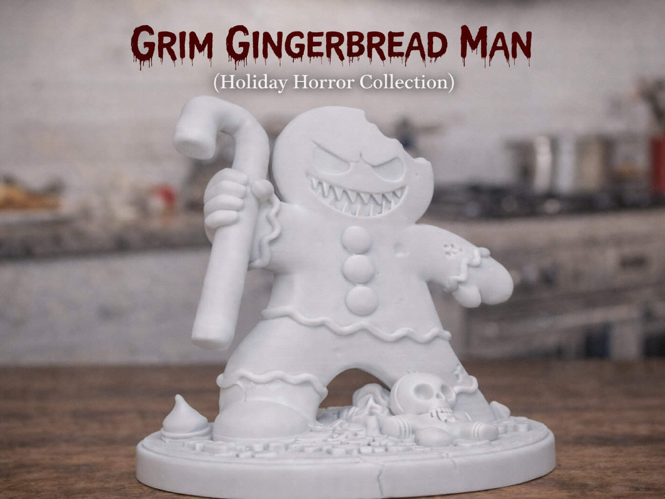 Grim Gingerbread Man (Holiday Horror Collection)