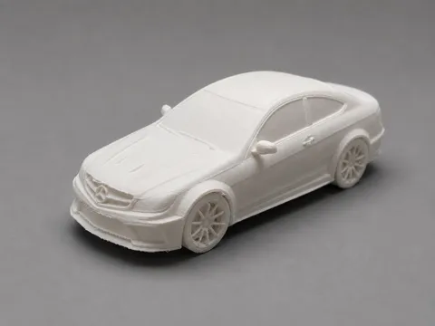 Modelo para impresión 3D: Mercedes-Benz W204 C63 AMG｜奔驰 W204 C63 AMG｜一体打印 — referencia de MakerWorld