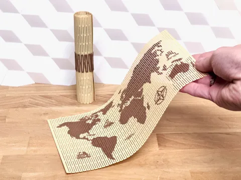 Flexi World Map (flexible world map) view 2