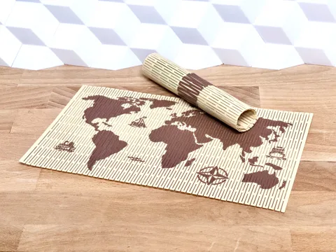 Flexi World Map (flexible world map) view 3