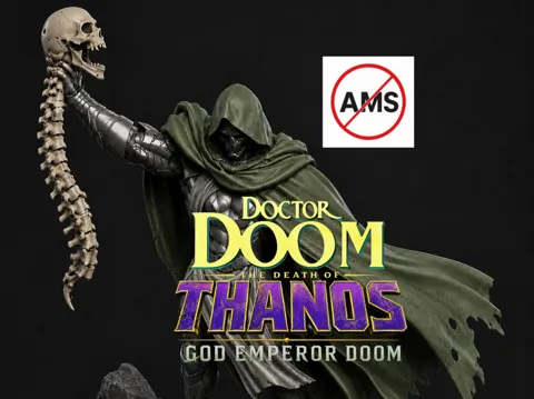 Accesorio para impresora 3D: Doctor Doom Thanos Spine Execution — referencia de MakerWorld