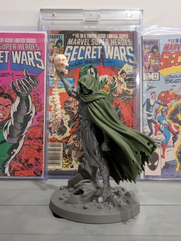 Accesorio para impresora 3D: Doctor Doom Thanos Spine Execution — vista de referencia 5