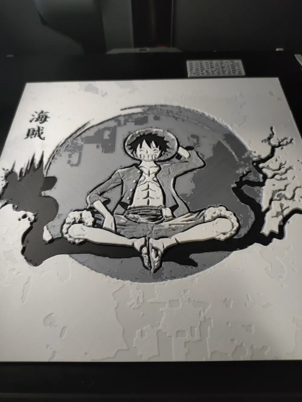 Monkey D Luffy One Piece Wall art by silverbwoyl MakerWorld