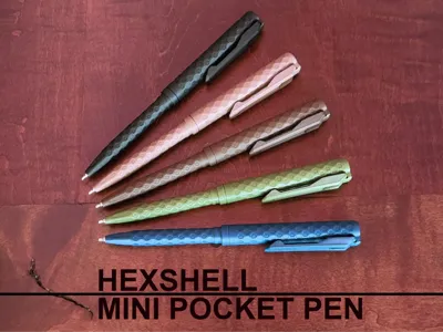 Hexshell Mini Pocket Pen