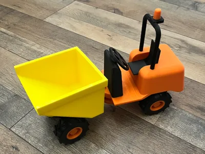 Wheeled dumper