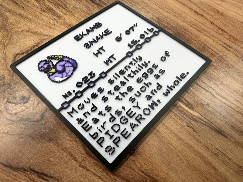 Pokemon Pokedex Ekans