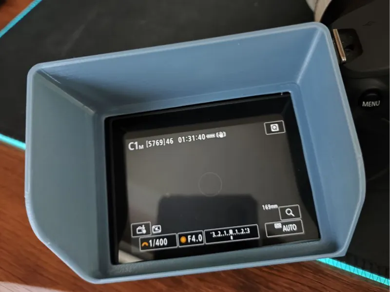 Screen Hood for Canon R5/R7