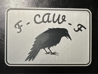 F-CAW-F Sign - No AMS required