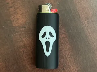 Ghost Face Bic Sleeve