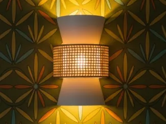 Modern Hourglass Wall Sconce