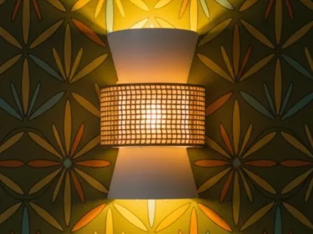 Modern Hourglass Wall Sconce