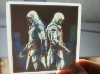 The Color Lithophane of Assassin's Creed