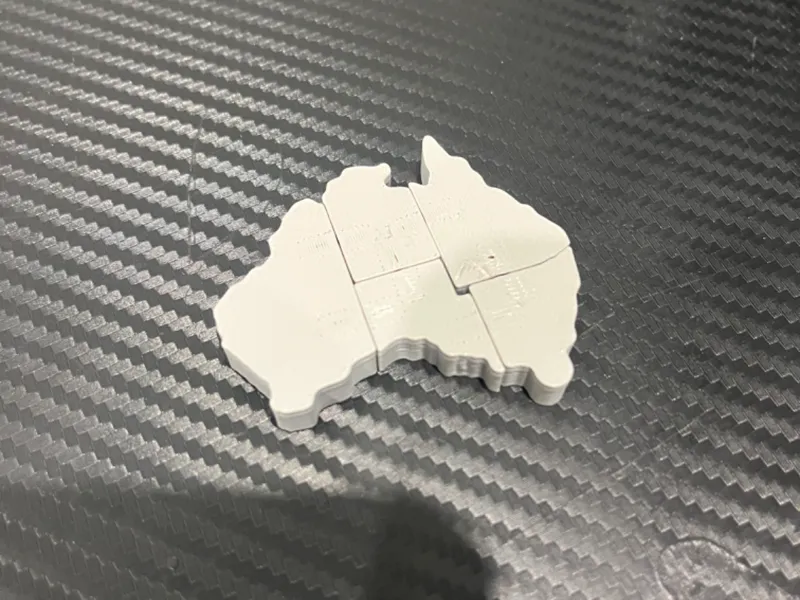 Australia Magnetic Puzzle