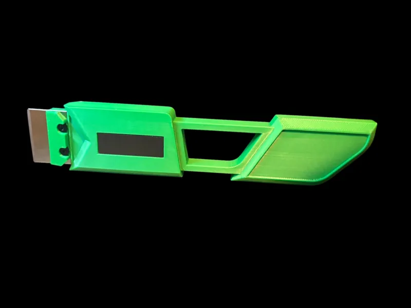 Futuristic Scraper for Bambu Lab Printers
