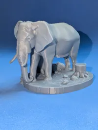 Miniature d'éléphant pour jeux de rôle — photo 3