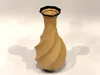 250 mm - Modern Twisted Vase - two-colored AMS
