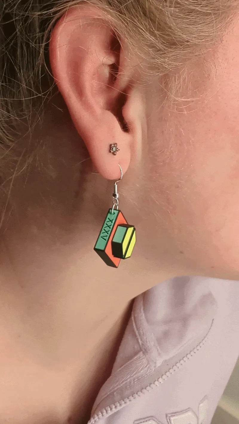 FIRST Rebuilt Earrings view 2