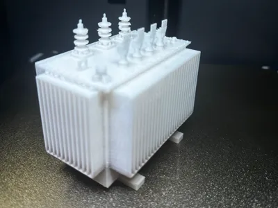 10kV/20kV Transformer 3D Model