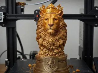 King Lion Headphone Stand
