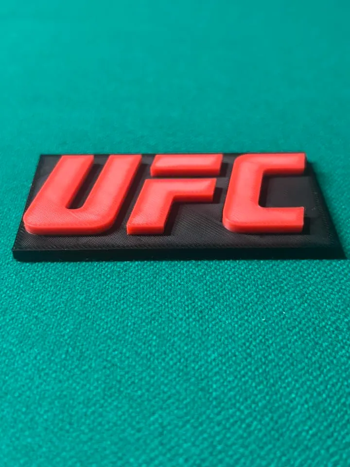 UFC Logo & UFC Keychain by 3D Dream Factory - MakerWorld