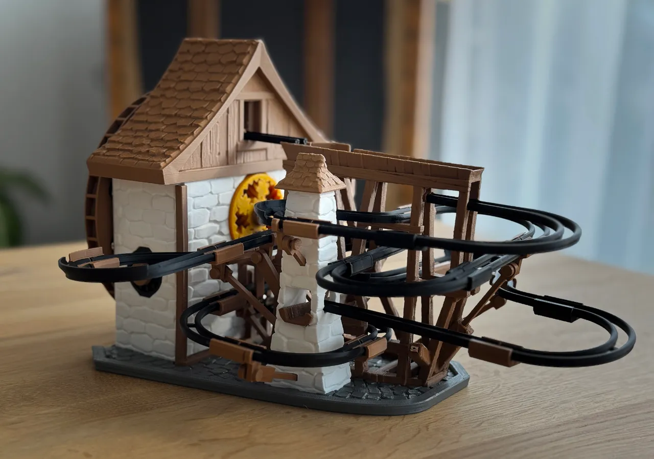 Water Mill Marble Run view 3