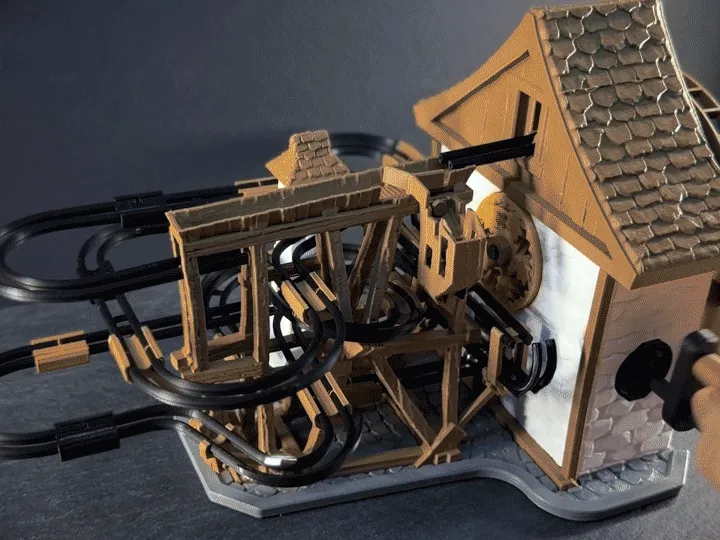 Water Mill Marble Run view 2