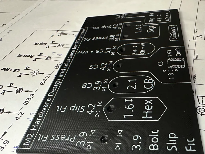 M2 Design Hardware board for 3D printer
