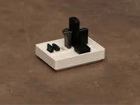 0.2mm layer, 2 walls, 10% infill