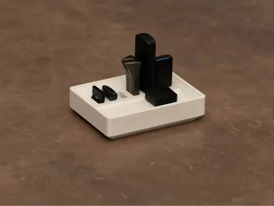 USB-A and USB-C Holder
