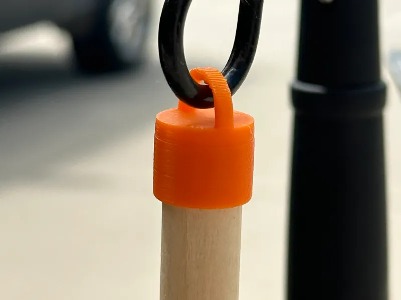 Hanging Dowel Cap with Hook