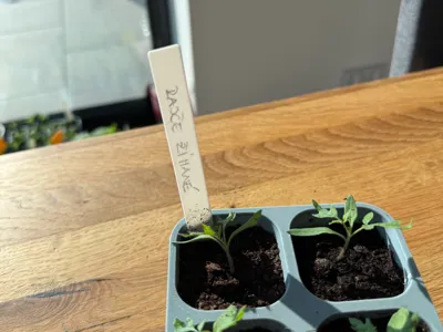 Flower lable