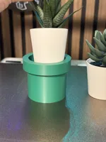 Tuyau Mario pour pot de plante Ikea Fejka — photo 4