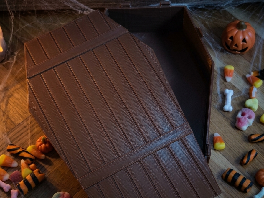 Halloween Coffin Storage 3D model