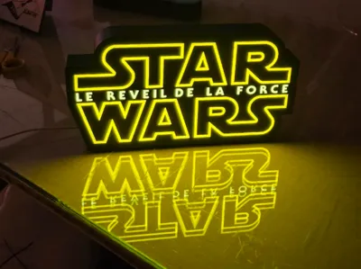 Star Wars The Force Awakens Light Box