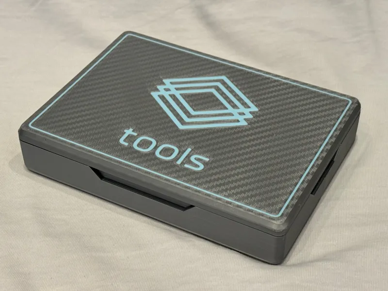 Toolbox for the included accessories in printer v2
