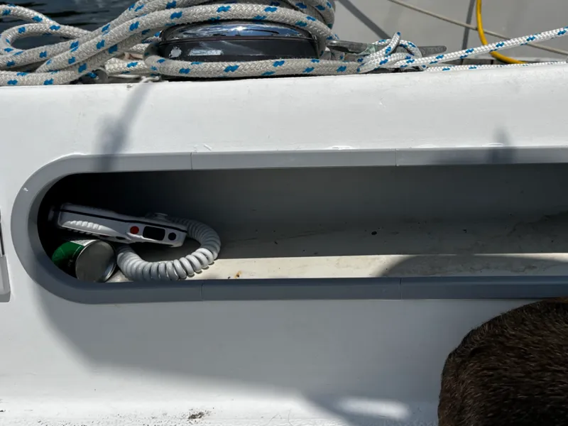 Islander 36 Coaming Box Trim