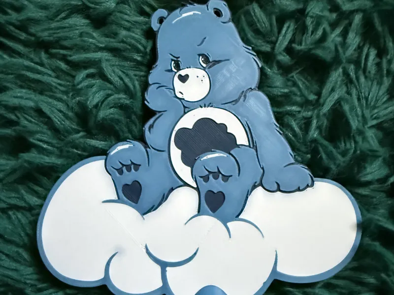 Grumpy Care Bear Tap to Pay