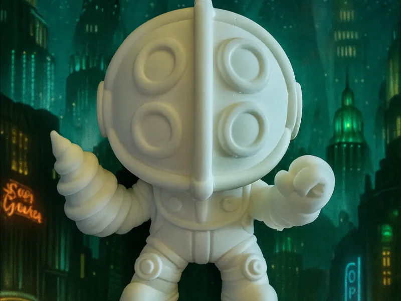 Print and Paint Big Daddy 2 sizes