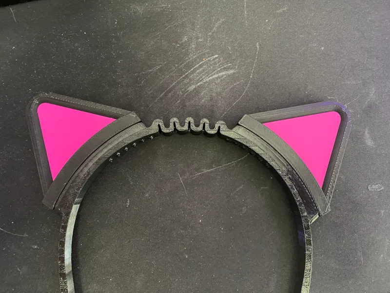 Cat Ears for 5 magnet modular headbands