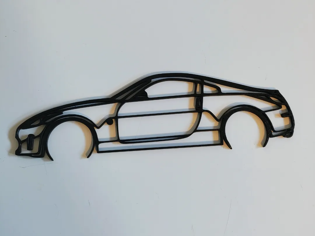 Décoration murale 2D Nissan 350Z