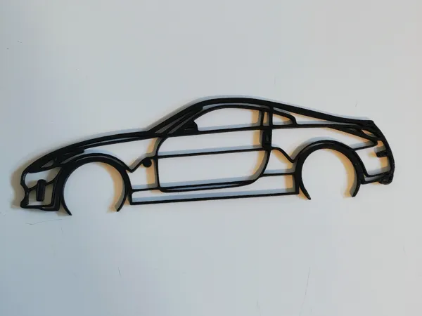Décoration murale 2D Nissan 350Z