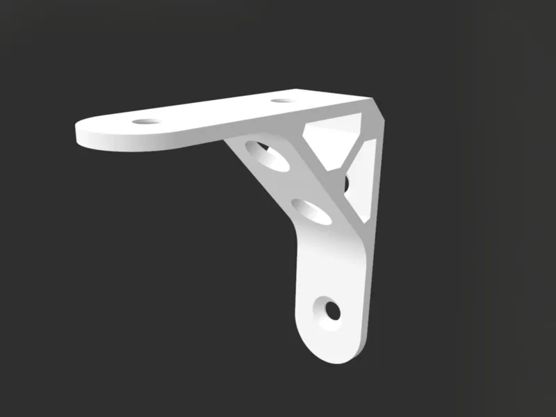 Corner mount bracket