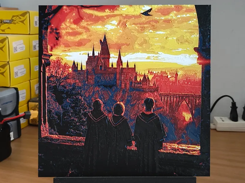 Hogwarts Harry Potter HueForge