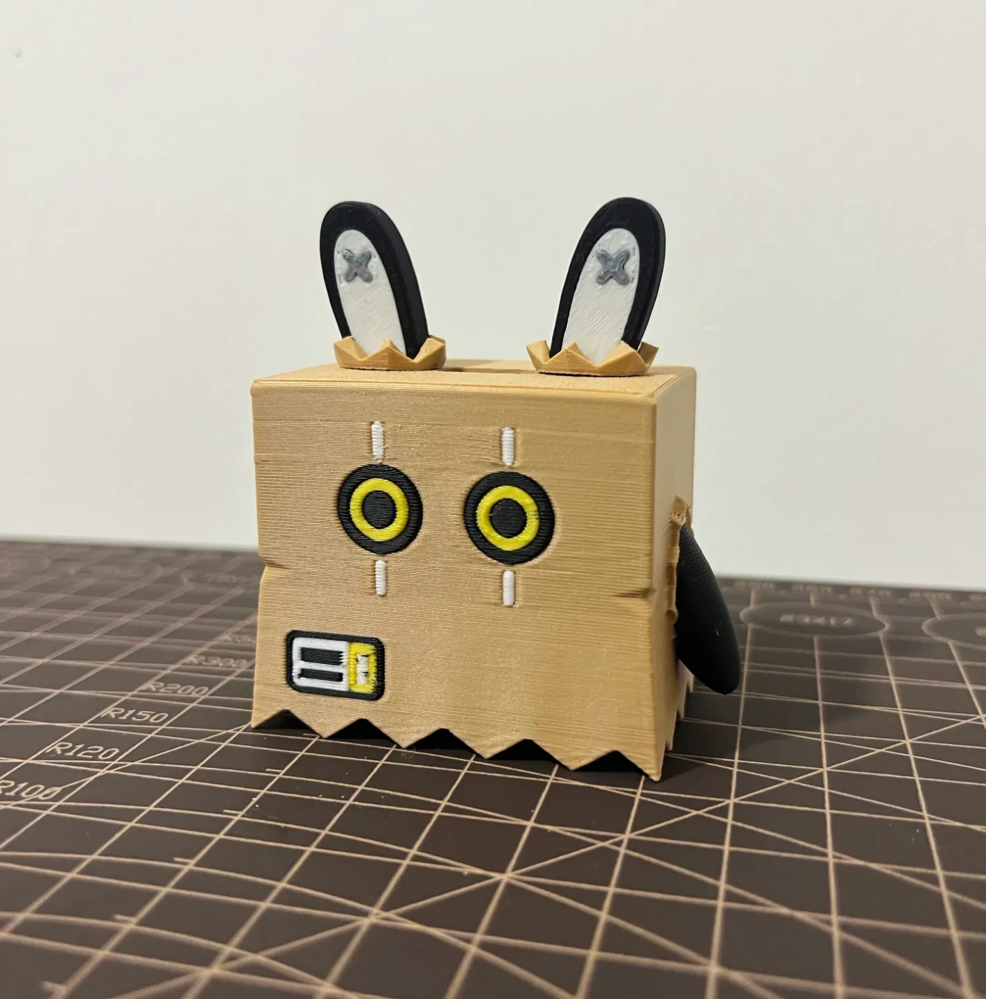 Miniatura 2 do modelo 3D 绝区零邦布充电头套壳—纸袋布